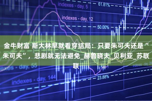 金牛财富 斯大林早就看穿结局：只要朱可夫还是“朱可夫”，悲剧就无法避免_赫鲁晓夫_贝利亚_苏联
