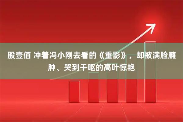 股壹佰 冲着冯小刚去看的《重影》,却被满脸臃肿、哭到干呕的高叶惊艳