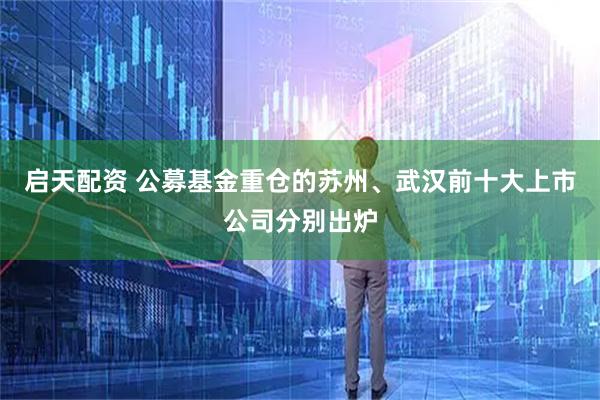 启天配资 公募基金重仓的苏州、武汉前十大上市公司分别出炉